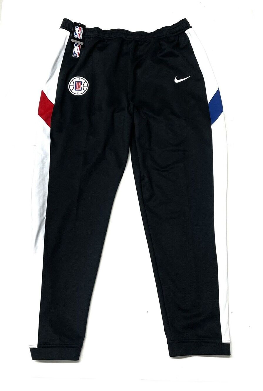 Nike NBA LA Clippers Size 4XLT Tear Away Therma Flex Sweatpants CD5485-010 NWT